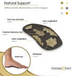 ⁦Natural Foot Orthotics Inserts pour fasciite plantaire - أفرشة أحذية للأقدام المسطحة⁩ - الصورة ⁦3⁩