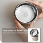 ⁦Lunch Box 4 étage avec Sac Isotherme Isolant – حافظة طعام حرارية 4 طبقات قابلة للاستخدام في الميكروويف⁩ - الصورة ⁦5⁩