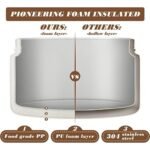 ⁦Lunch Box 3 étage avec Sac Isotherme Isolant – حافظة طعام حرارية 3 طبقات قابلة للاستخدام في الميكروويف⁩ - الصورة ⁦4⁩