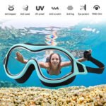 ⁦Lunettes de Plangée sous marine anti-buée pour adultes - Protection UV Transparence à 180°⁩ - الصورة ⁦9⁩