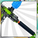 ⁦Pistolet à Billes en Gel avec Accessoires Motif Dessin Animé - مسدس الطلقات الكريستالية⁩ - الصورة ⁦4⁩