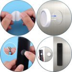 ⁦Support mural magnétique pour télécommande et Accessoires 6Pcs - حامل أكسسوارات مغناطيسي⁩ - الصورة ⁦7⁩