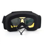 ⁦Casque Moto avec Lunettes Amovibles Coloré Anti-Bouée⁩ - الصورة ⁦4⁩