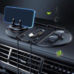⁦Tapis De Téléphone Antidérapant pour Voiture 6en1 Rotation à 360° - منظم أغراض في سيارة⁩ - الصورة ⁦5⁩