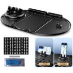 ⁦Tapis De Téléphone Antidérapant pour Voiture 6en1 Rotation à 360° - منظم أغراض في سيارة⁩ - الصورة ⁦7⁩