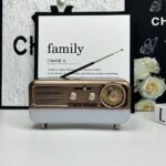 ⁦Radio Portable Rétro et Haut Parleur Bluetooth Style Vintage MD-1313BT - مكبر صوت بلوتوث⁩ - الصورة ⁦2⁩