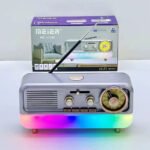 ⁦Radio Portable Rétro et Haut Parleur Bluetooth Style Vintage MD-1313BT - مكبر صوت بلوتوث⁩ - الصورة ⁦5⁩