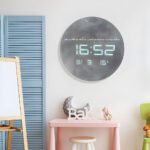 ⁦Horloge Murale Moon Numérique LED 13 Pouces – ساعة حائط رقمية⁩ - الصورة ⁦6⁩