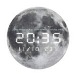 ⁦Horloge Murale Moon Numérique LED 13 Pouces – ساعة حائط رقمية⁩ - الصورة ⁦2⁩