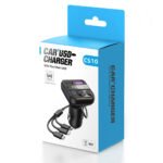 ⁦Transmetteur Bluetooth pour voiture, Voiture MP3 Radio AUX CS10⁩ - الصورة ⁦2⁩