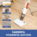 ⁦Multismart Aspirateur balai système de nettoyage humide et sec 12en1 avec réservoir d'eau et de poussière - مكنسة كهربائية منزلية⁩ - الصورة ⁦3⁩