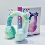 ⁦Casque Bluetooth sans Fil avec Haut-Parleur 40mm cute – سماعات بلوتوث لاسلكية بمكبر صوت 40 مم⁩ - الصورة ⁦4⁩