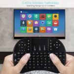 ⁦Clavier sans fil Tricolor rétroéclairé USB multimédia contrôle⁩ - الصورة ⁦2⁩