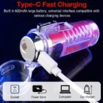 ⁦Lampe LED et Bri-quet Électrique Rechargeable par USB - مصباح كهربائي⁩ - الصورة ⁦7⁩