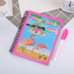 ⁦Magic Book réutilisable avec des dessins animés pour enfants et un stylo à eau⁩ - الصورة ⁦4⁩