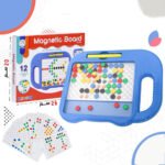 ⁦Tablette de Dessin Magnétique pour Enfants : Tableau de Croquis Éducatif avec Billes Colorées et Stylet Magnétique⁩ - الصورة ⁦2⁩