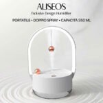 ⁦Humidificateur à brume de 350 ml portatifs avec veilleuse rechargeable USB - معطر جو مع مصباح 2في1⁩ - الصورة ⁦7⁩