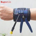 ⁦Bracelet magnétique respirant et réglable ultra résistant pour maintenir les vis - حزام يد مغناطيسي لشد البراغي⁩ - الصورة ⁦7⁩