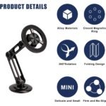 ⁦Support Téléphone Voiture Magnétique Rotatif à 360° – حامل هاتف مغناطيسي⁩ - الصورة ⁦7⁩