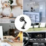 ⁦Support Téléphone Voiture Magnétique Rotatif à 360° – حامل هاتف مغناطيسي⁩ - الصورة ⁦3⁩