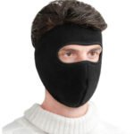 ⁦Masque moto pour l'hiver coupe-vent en polaire avec protection pour les yeux - قناع مضاد للبرد لسائقي الدراجات النارية⁩ - الصورة ⁦7⁩