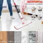 ⁦Balai Serpillère Pulvérisateur avec Réservoir Rechargeable – ممسحة بخاخ مع زجاجة قابلة لإعادة التعبئة⁩ - الصورة ⁦3⁩