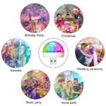 ⁦Mini lampe USB DJ pour voiture lumières RGB⁩ - الصورة ⁦3⁩