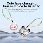 ⁦Écouteurs sans fil Modio Q11 BT5.3 avec design cute et coques interchangeables - سماعات لاسلكية جودة أصلية⁩ - الصورة ⁦6⁩