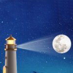 ⁦Veilleuse à Projection de Lumière de Lune avec Télécommande - جهاز عرض ضوء القمر⁩ - الصورة ⁦6⁩