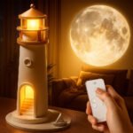 Veilleuse à Projection de Lumière de Lune avec Télécommande - جهاز عرض ضوء القمر