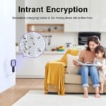 ⁦Mini Tapette à mouches USB avec Lumière LED Violette - مصيدة الناموس⁩ - الصورة ⁦6⁩