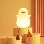 ⁦Mouette Silicone Lampe Veilleuse Rechargeable Pour Bébé ZH117⁩ - الصورة ⁦5⁩