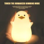 ⁦Mouette Silicone Lampe Veilleuse Rechargeable Pour Bébé ZH117⁩ - الصورة ⁦4⁩