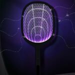 ⁦Tapette à mouches électrique 2 en 1 rechargeable par USB LTD648 - صاعق الناموس⁩ - الصورة ⁦5⁩