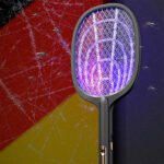 ⁦Tapette à mouches électrique 2 en 1 rechargeable par USB LTD648 - صاعق الناموس⁩ - الصورة ⁦4⁩