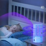 ⁦Lampe Anti-Moustique Rechargeable 2 en 1 - مصباح عالي سطوع وصاعق ناموس⁩ - الصورة ⁦3⁩
