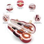 ⁦Boîte à Musique Vintage avec Déesse Rotative et Mécanisme de Violon – صندوق موسيقى مع آلية كمان⁩ - الصورة ⁦4⁩