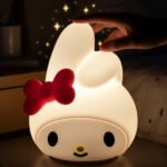 Veilleuse Enfant My Melody Lampe LED avec Lumière Douce - مصباح سيليكون لغرف الأطفال