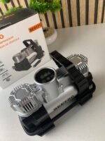 ⁦Compresseur de voiture à double piston écran LCD 180W 150psi BE0171 – جهاز ضغط العجلات للسياراة⁩ - الصورة ⁦3⁩