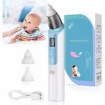 Aspirateur Nasal Électrique pour Bébé Adapté aux Nourrissons et Nouveau-nés - جهاز شفط للرضع
