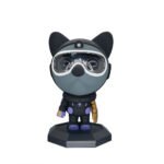 ⁦Bulldog Astronaute Projecteur Lampe Nébuleuses Espace Lumières⁩ - الصورة ⁦3⁩