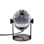 ⁦Projecteur boule cristal Rotative à Commande Vocale, Laser RVB  LED 220V⁩ - الصورة ⁦5⁩