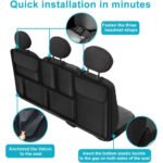 ⁦Organiseur de coffre grande capacité multi-poches pour banquette arrière - منظم أغراض صندوق السيارة⁩ - الصورة ⁦5⁩