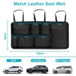 ⁦Organiseur de coffre grande capacité multi-poches pour banquette arrière - منظم أغراض صندوق السيارة⁩ - الصورة ⁦4⁩