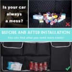 ⁦Sac de Rangement pour Coffre de Voiture – منظم صندوق السيارة⁩ - الصورة ⁦4⁩