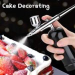 ⁦Kit aérographe avec compresseur intégré rechargeable pour nail arts et décoration - جهاز  رسم وتزيين⁩ - الصورة ⁦2⁩