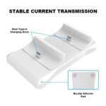 ⁦Station de charge sans fil Type C Double Chargeur pour Manette PS5 - شاحن يد التحكم⁩ - الصورة ⁦4⁩