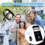 ⁦Perche à Selfie Extensible avec Support pour Téléphone et Lampe LED - عصا سيلفي مع إضاءة مدمجة ويد تحكم⁩ - الصورة ⁦7⁩