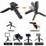 ⁦Kit d'enregistrement vidéo pour smartphone et appareil photo avec microphone à LED intégré - طقم تصورير إحترافي مع ميكروفون وإضاءة مدمجة⁩ - الصورة ⁦3⁩