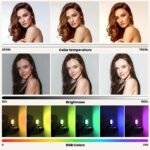 ⁦Lampe Selfie RGB Fil Light 3000-9900K U80PRO - مصباح لصناع المحتوى⁩ - الصورة ⁦4⁩